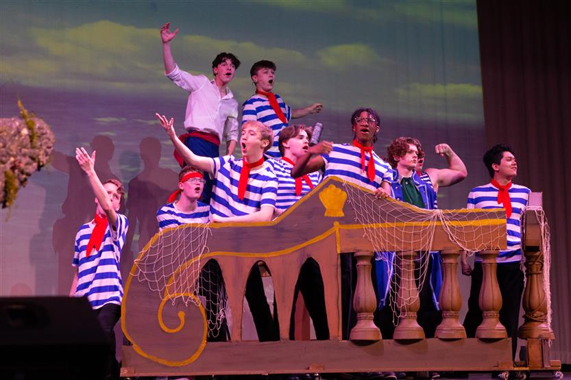 Summit High students perform The Little Mermaid